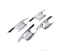 MTVTFECEWG Embellecedor Para Manija De Puerta Exterior Y Cuenco De Manija Para Mitsubishi Para Eclipse Para Cross 2018 (Silver Door bowl)