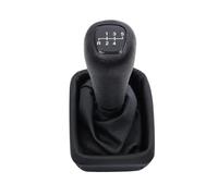 MTVTFECEWG Funda De Cuero Para Pomo Cambio 5/6 Velocidades Con Bola Antipolvo Para Mercedes Clase C CLK Cabrio W202 Cambios Marcha Coche(5 speed)
