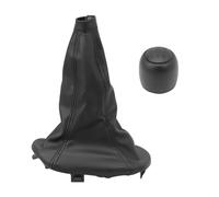 MTVTFECEWG Funda Protectora Para Palanca De Cambios Manual 5 Velocidades Con Pomo Negro 735249804 Para Fiat 600 Para Seicento 1998-2010 Cambios Marcha Coche