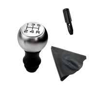 MTVTFECEWG Funda Protectora Para Pomo De Palanca Cambios Accesorios Para Peugeot 206 306 406 107 207 307 308 2008 3008 Cambios Marcha Coche(Matte Black)