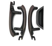 MTVTFECEWG Izquierda Derecha Para X3 X4 F25 F26 2010-2016 Conductor Puerta Interior Del Coche Manija Cubierta De Cuero Conjunto Reemplazo (RHD Set Moka)