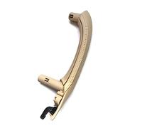 MTVTFECEWG Izquierda Derecha Para X3 X4 F25 F26 2010-2016 Conductor Puerta Interior Del Coche Manija Cubierta De Cuero Conjunto Reemplazo (Left Beige)