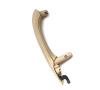 MTVTFECEWG Izquierda Derecha Para X3 X4 F25 F26 2010-2016 Conductor Puerta Interior Del Coche Manija Cubierta De Cuero Conjunto Reemplazo (Right Beige)