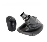 MTVTFECEWG Palanca De Cambios Con Funda Cuero Negra Transmisión Manual 6 Velocidades Para Mercedes Para Benz Para Vito Para Viano W639 2003-2010 Cambios Marcha Coche(6 Speed-1Set)