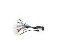 MTVTFECEWG Panel De Salpicadero con Reproductor CD Y DVD 9 Pulgadas 2 DIN, Marco De Audio Kit De Montaje para Toyota para Verso R20 2009-2018 Accesorios Interior(Cord)