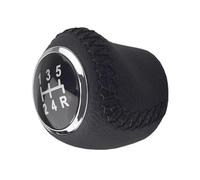 MTVTFECEWG Para Fiat Para Grande Y Para Punto 2005-2015 Pomo De Palanca Cambios 5/6 Velocidades Cuero Sintético Con Brazo Rótula 55344881 Cambios Marcha Coche(5-Speed)