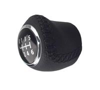MTVTFECEWG Para Fiat Para Grande Y Para Punto 2005-2015 Pomo De Palanca Cambios 5/6 Velocidades Cuero Sintético Con Brazo Rótula 55344881 Cambios Marcha Coche(6-Speed)