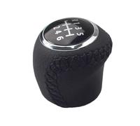 MTVTFECEWG Para Fiat Para Grande Y Para Punto 2006-2015 55344881 Pomo De Palanca Cambios 5/6 Velocidades Cuero Sintético Con Brazo Rótula Cambios Marcha Coche(6-Speed)