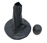 MTVTFECEWG Para FIAT Para PANDA 500 500C 2003-2013 Funda Protectora Con Punta Bolígrafo Pomo De Palanca Cambios Cambios Marcha Coche(Black Combo)