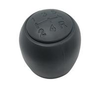 MTVTFECEWG Para FIAT Para PANDA 500 500C 2004-2013 Funda Protectora Con Punta Bolígrafo Pomo De Palanca Cambios Cambios Marcha Coche(Black Gar Knob)