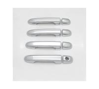 MTVTFECEWG Para Hyundai I20 2008-2013 2009 2010 2011 2012 Cubierta Cromada Para Manija De Puerta Lateral De Coche Accesorios Para Coche Pegatinas Con Estilo (1 keyhole)