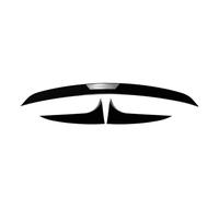 MTVTFECEWG para Mercedes para Benz CLA Class para Shooting Brake X117 Maletero Portón Trasero Labio Superior Divisor Cola Techo Trasero Y Alerón Lateral ala Accesorios para Coche(Gloss Black)