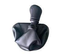 MTVTFECEWG Para Mercedes Para Benz W639 Para VITO 2002-2010 Negro Funda Protectora Para Pomo De Palanca Cambios Manual 6 Velocidades Cuero Y Plástico Cambios Marcha Coche(Leather knob boot)