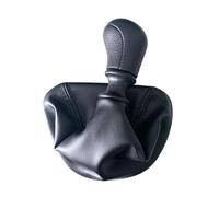 MTVTFECEWG Para Mercedes Para Benz W639 Para VITO 2002-2010 Negro Funda Protectora Para Pomo De Palanca Cambios Manual 6 Velocidades Cuero Y Plástico Cambios Marcha Coche(Plastic knob boot)