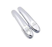 MTVTFECEWG Para Nissan Para JUKE F15 Para Infiniti Para Esq 2010~2019 Cubierta Manija Puerta Cromada Accesorios Coche Pegatinas Trim Set 2011 2013 2015 2017 (Handle 2 Button)