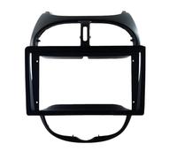 MTVTFECEWG para Peugeot 206 2000-2010 Marco para Salpicadero De Coche DVD Radio Y Navegación 9 Pulgadas 2 DIN Accesorios Interior