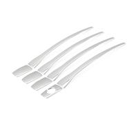 MTVTFECEWG Para Peugeot 208 2008 3008 207 308 407 Adhesivo Protector Para Manija De Puerta De Coche De Acero Inoxidable