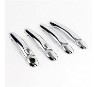 MTVTFECEWG Para Renault Para Captur Para Kaptur Para Samsung QM3 2013 2014 2015 2016 2017 2018 Cromo Manija Puerta Coche Cubierta Ajuste Set Sticker Car Styling (4Dr 1 key 2 buttons)