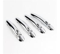 MTVTFECEWG Para Renault Para Captur Para Kaptur Para Samsung QM3 2013 2014 2015 2016 2017 2018 Cromo Manija Puerta Coche Cubierta Ajuste Set Sticker Car Styling (4Dr no key 4 buttons)