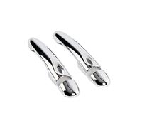 MTVTFECEWG Para Renault Para Captur Para Kaptur Para Samsung QM3 2013 2014 2015 2016 2017 2018 Cromo Manija Puerta Coche Cubierta Ajuste Set Sticker Car Styling (2Dr no key 2 buttons)