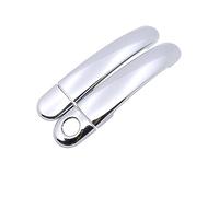 MTVTFECEWG Para Seat Para Ibiza MK4 6J 6P 2009-2016 Chrome Manija Puerta Cubierta Accesorios Para Automóviles Pegatinas Trim Set 2010 2011 2012 2013 2014 2015 (Handle1Keyhole 2Dr)