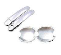 MTVTFECEWG Para Skoda Para Roomster 5J 2006~2015 Cromo Manija Puerta Del Coche Cubierta Recortar Set Accesorios Exteriores 2007 2008 2009 2010 2012 2013 2014 (Handle Bowl 2 Door)