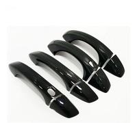 MTVTFECEWG Para VW Para Golf 6 MK6 Para Skoda Para SUPERB 2009-2013 Cubierta Cromada Negra De Manija De Puerta De Coche Accesorios De Estilo Embellecedor (B)