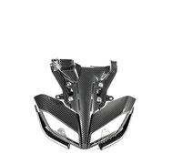 MTVTFECEWG Para Yamaha Para MT09 Para MT-09 2017 2018 2019 2020 2021 Faro De Motocicleta Con Conjunto De Bombilla Cubierta Del Faro Carenado Luz Delantera(Cover Carbon texture)