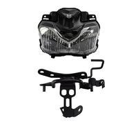 MTVTFECEWG Para Z900 Z 900 2017 2018 2019 Conjunto De Faro Delantero De Motocicleta Con Lente Transparente Carenado Luz Delantera(With Bracket)