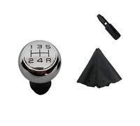MTVTFECEWG Pomo De Palanca Cambios Manual 5 Velocidades VTS Deportivo Y Cuero Para Peugeot 106 206 306 406 107 207 307 407 Cambios Marcha Coche(3pcs)