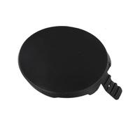 MTVTFECEWG Tapa Protectora De Gancho De Remolque Cubierta De Parachoques Delantero Negra para Remolque para Toyota para Yaris Sedán 4 Puertas 2006-2010