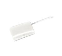 MTVTFECEWG Tapa Protectora De Gancho De Remolque Cubierta De Remolque Delantera para Mercedes para Benz Clase C W204 S204 2007 2008 2009 2010 2011 A2048850124(Blanco)