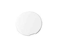 MTVTFECEWG Tapa Protectora De Gancho De Remolque para Ford para Explorer 2011 2012 2013 2014 2015 Cubierta De Argolla Remolque para Parachoques Trasero Coche(Plata)