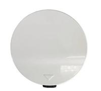 MTVTFECEWG Tapa Protectora De Gancho De Remolque para Serie 4 M-Sport Cubierta De Parachoques Trasero Remolque F32 F36 51128060849 2014-2020(Blanco)
