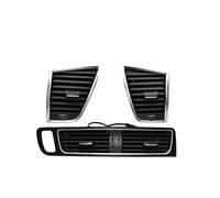 MTVTFECEWG Ventilación De Aire 8R1820901 8R1820902 8R1820951C Salida De Aire Acondicionado Delantera Reposabrazos Central Conjunto De Ventilación para Q5 2009-2017 Salida Aire Acondicionado(1set)
