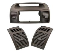 MTVTFECEWG Ventilación De Aire Salida De Ventilación para Toyota para Camry 2000 2001 2002 2003 2004 2005 2006 Panel De Instrumentos Radio CD DVD Panel De Instrumentos Salida Aire Acondicionado(1set)