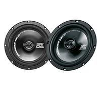 MTX Juego de Altavoces Coaxiales para Coche, Thunder TX2 265C, 2 vías de 6,5", 260W, Sensibilidad de 92'5 db, Suspensión de Goma, Negro