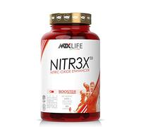 MTX nutrition NITR3X 90 capsulas - Matriz de Arginina AAKG, Citrulina Malato y Beta-Alanina… de poderosos efectos: vasodilatación, recuperación