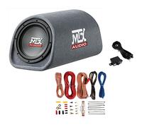 MTX RT8PT - Valla para subwoofer (240 W, tubo amplificado de 8 Ga y kit amplificador)