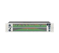 MU-231 Ecualizador Digital Karaoke 2U Dual 31 Banda Ecualizador De Audio Gráfico Sistema De Audio Profesional SUB Salida(WHITE)
