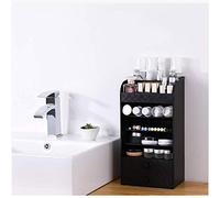 MU Caja de Almacenamiento portátil para el hogar Madera Maciza, Tipo de cajón cosmético Extra Grande Cuidado de la Piel Almacenamiento del Producto Tocador Almacenamiento de la Mesa Necesidades diari