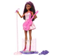 Mu eca Barbie 65. aniversario y set de 10 accesorios Pop Star con Brune