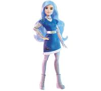 Disney Princess Zombies 3 Addison Fashion Doll - Muñeca de 12 pulgadas con pelo largo azul, vestido, zapatos y accesorios. Juguete para niños a partir de 6 años