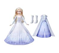 Mu eca de moda transformable de Elsa de Disney Frozen 2 con 2 atuendos y 2 peinados inspirada en juguetes 2