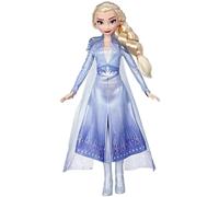 Mu eca Elsa de Disney Frozen con cabello rubio largo y atuendo azul inspirado en Frozen 2 - Juguete para ni os de 3 a os en adelante
