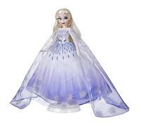Mu eca Elsa de Disney Princess Style Series Holiday, accesorios de moda, juguete de colecci n para ni os de 6 a os en adelante, color blanco
