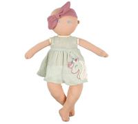 Mu eca Tikiri Toys Bonikka Baby Kaia, 100 % algod n org nico, certificado OE100 (verde)