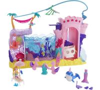 Mu ecas Polly Pocket y juego de aventura en el mar y la piscina con mu eca Polly de 3 pulgadas y accesorios para jugar en el agua