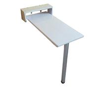 MU Lazy Table- Mesa Plegable Plegable con Patas, Escritorio de la computadora Mesa Infantil, Mesa de Comedor con Cocina, Blanco, 10 tamaños Disponibles Ahorra Espacio,85 * 40CM
