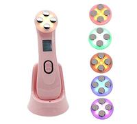 MU Máquina de alta frecuencia facial, mesoterapia facial Dispositivo de fotones Led estiramiento facial de arrugas eliminación piel del Massager del cuidado,si